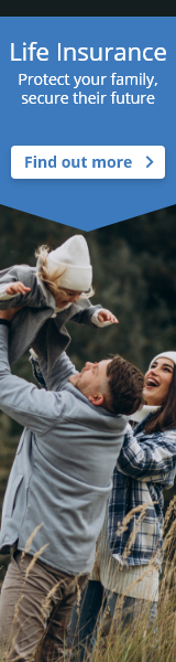 Father holding daughter aloft